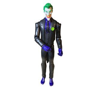 DC Comics "The Joker" Black Suit Action Figure Toy Batman Mattel
